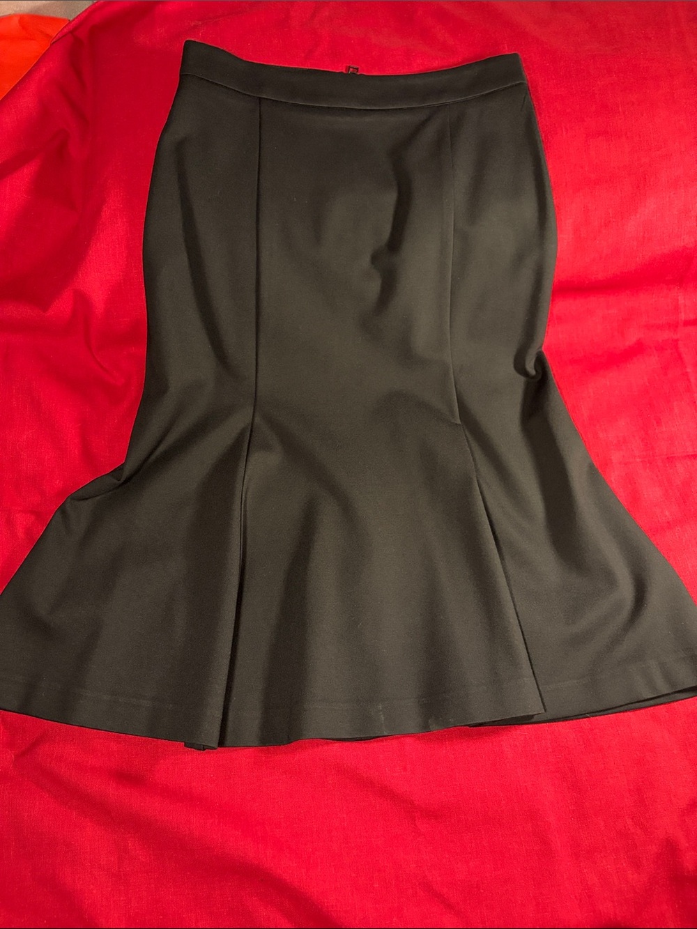 Pink Tartan Black Circle Skirt
